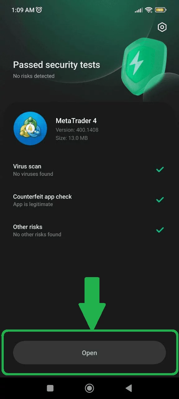 exness-mt4 安裝手冊-手機版 1
