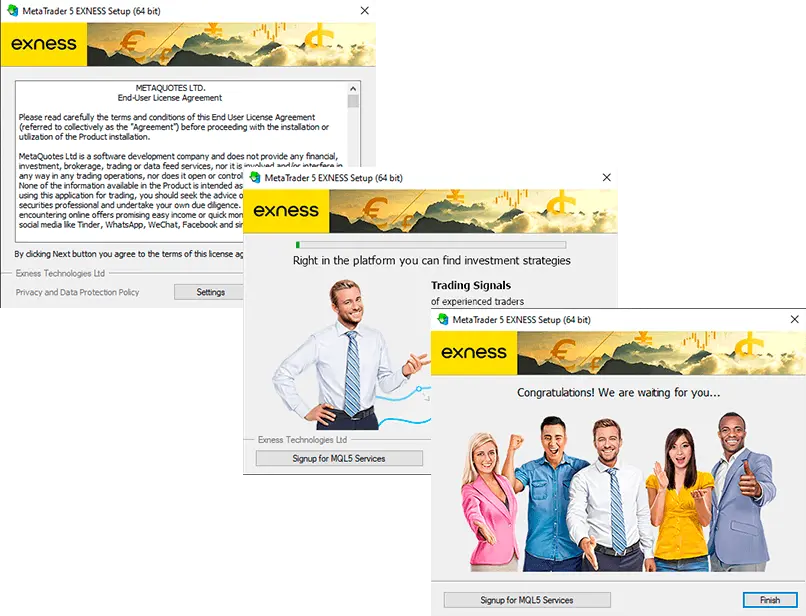 exness-mt5 下載-for-pc-step2 安裝
